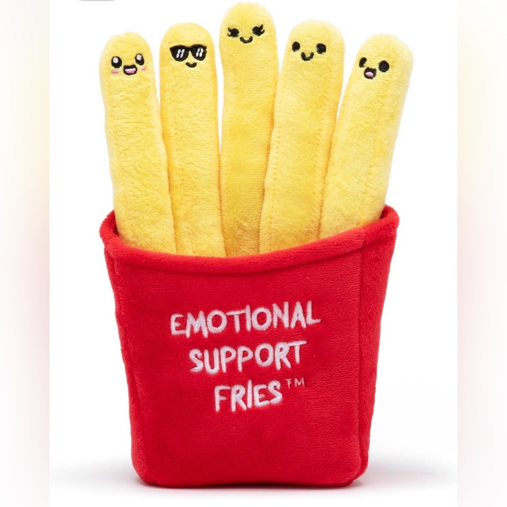 Emotional Support Fries Plush Toy